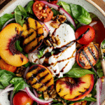 Grilled Peach and Burrata Salad: Sweet, Creamy & Irresistible 10 grilled peach and burrata salad recipe card